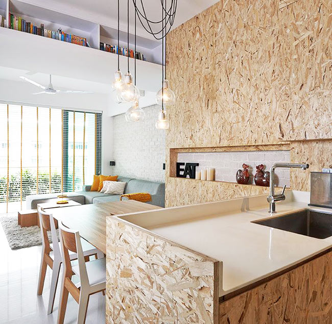 Para darle un toque industrial y rústico a tus ambientes interiores