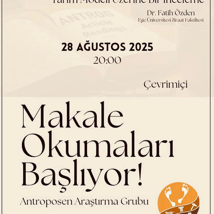 ANTROG Makale Okumaları Başlıyor