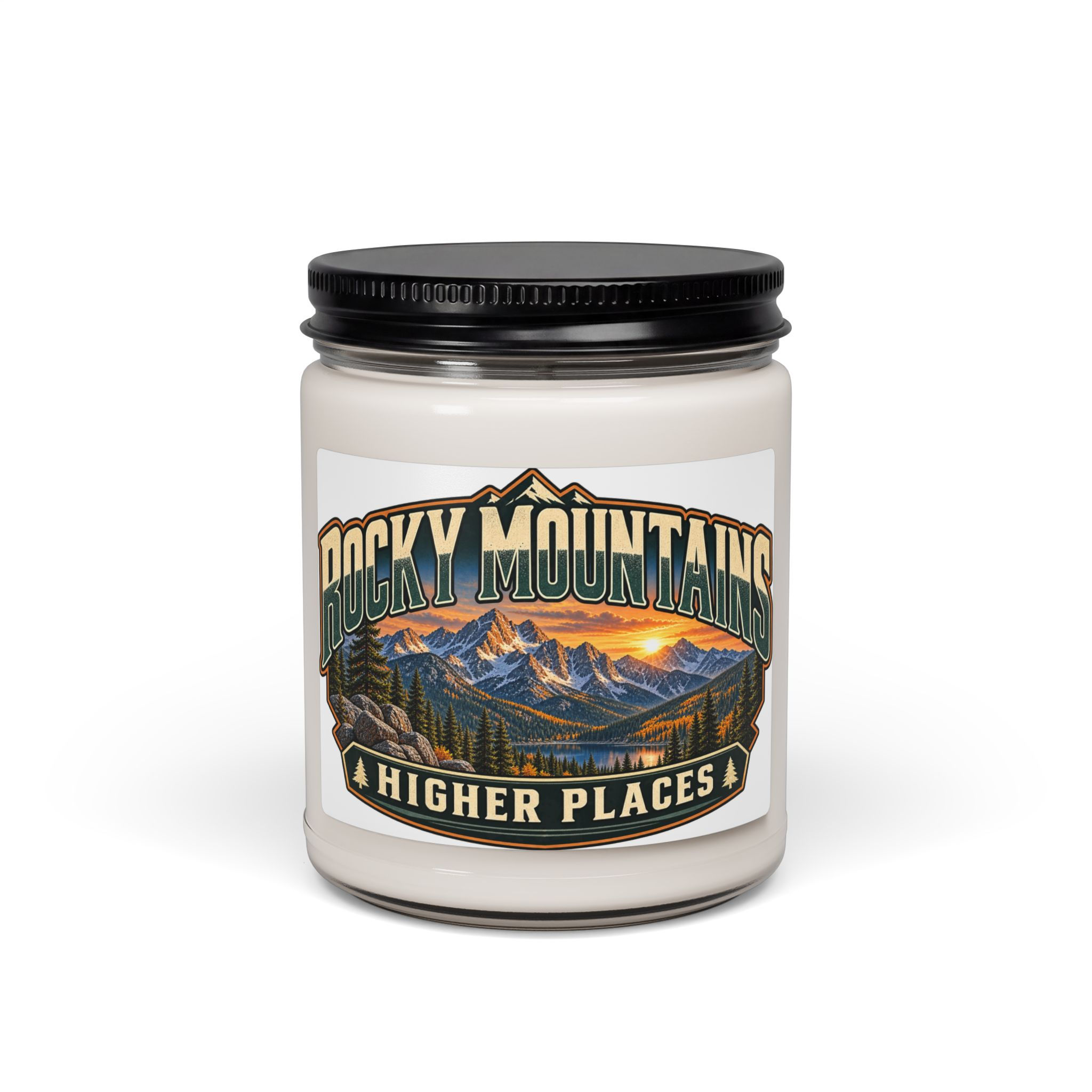 Rocky Mountains Scented Soy Candle — "Higher Places" 9oz