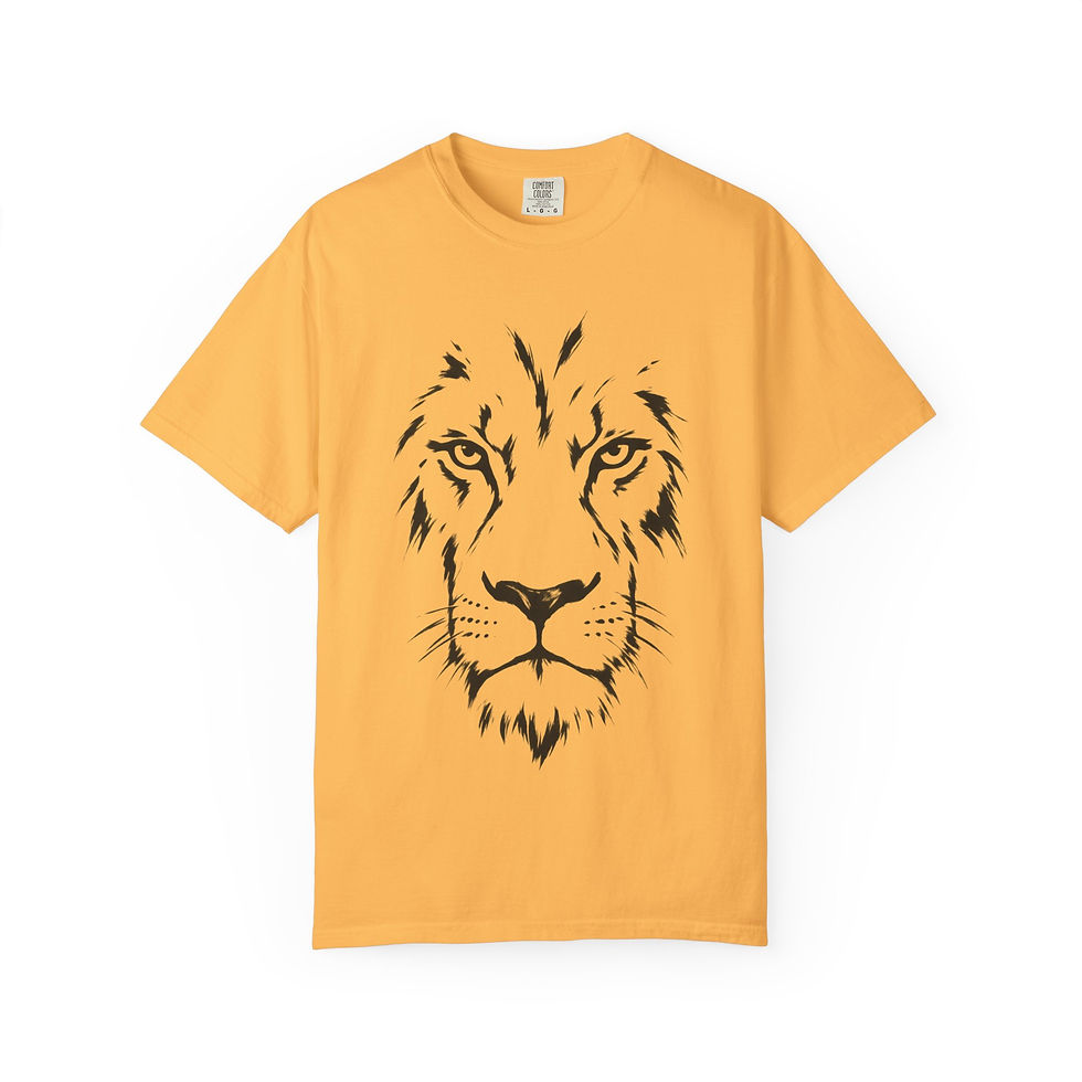 Thumbnail: Lion Face Graphic T-Shirt