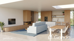 Binnenzijde woning - woonkamer