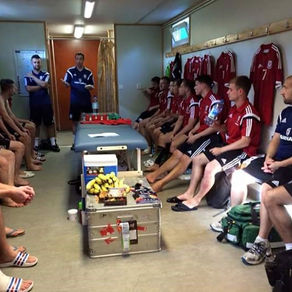 Chris Morrell - Coaching his country & facing Terry Cooke