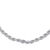 Thumbnail: Rhodium 925 Sterling Silver Diamond-Cut 5mm 22 inches Solid Chain
