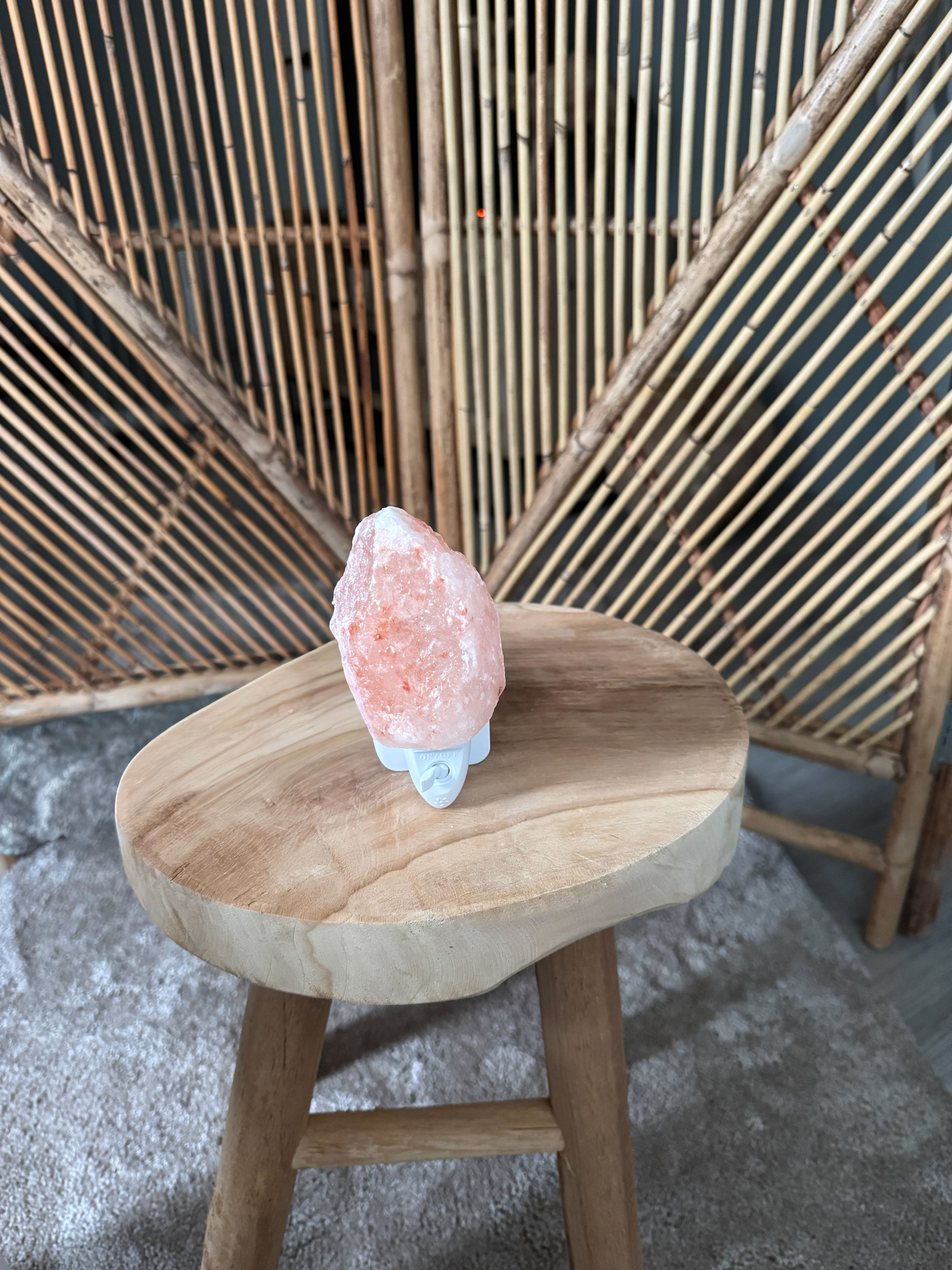 Himalaya Zout Nachtlampje – Warm Sfeerlicht