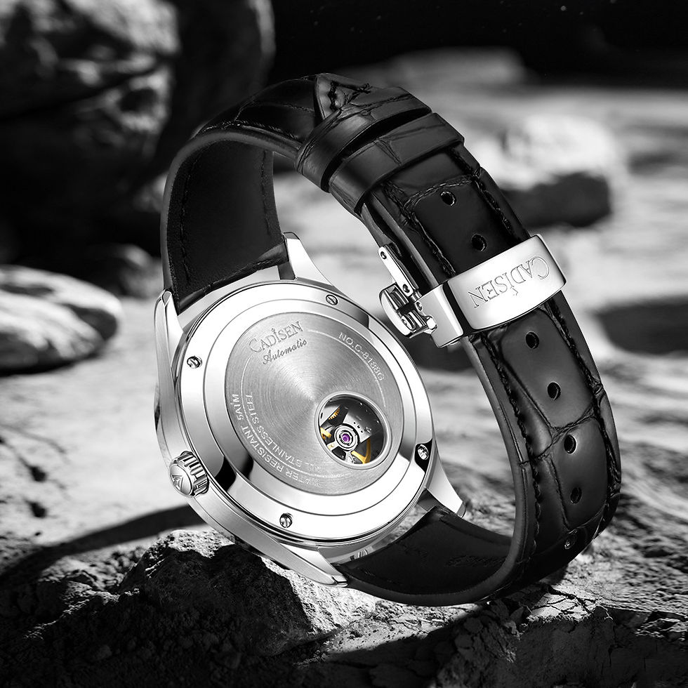 Thumbnail: CADISEN Watch Men Automatic Mechanical Top Brand Luxury Watches Business Waterpr