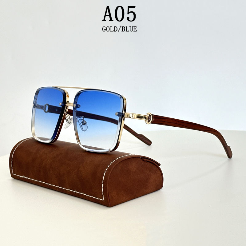 Thumbnail: 2023 Sunglasses For Men Square Sunglasses Women Trendy Luxe Vintage Fashion Glas