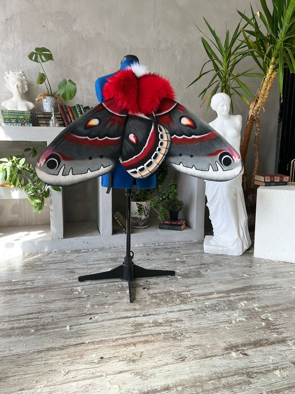 Thumbnail: Mechanical or Non-Mech Wings Cecropia Moth