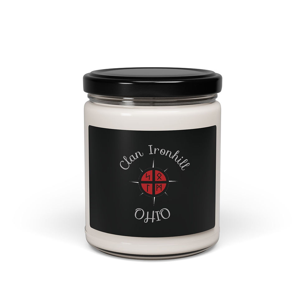 Apple Scented Ironhill Soy Candle, 9oz