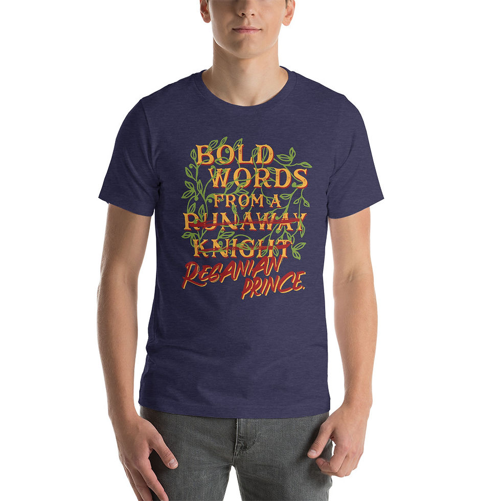 Thumbnail: Bold Words Quote T-shirt (Unisex)