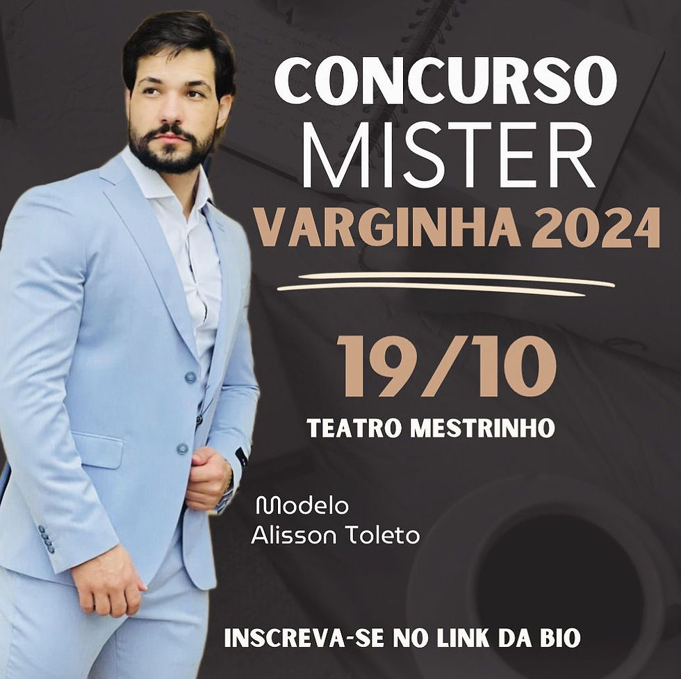 Abertas Inscrições para Miss e Mister Varginha 2024