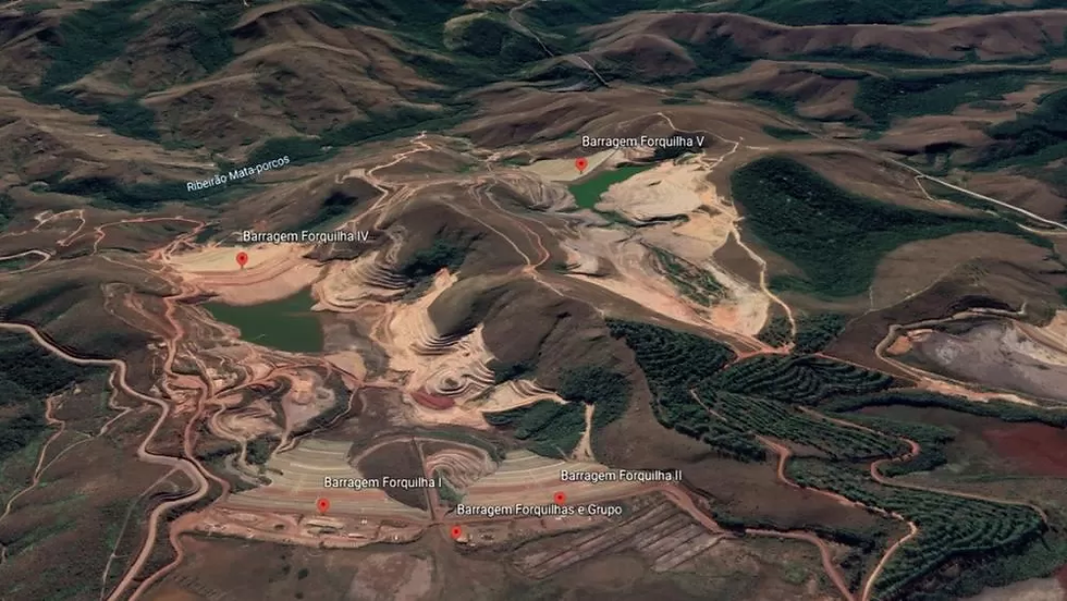 Barragem Forquilha V em Ouro Preto Entra em Alerta Após Vistoria da ANM