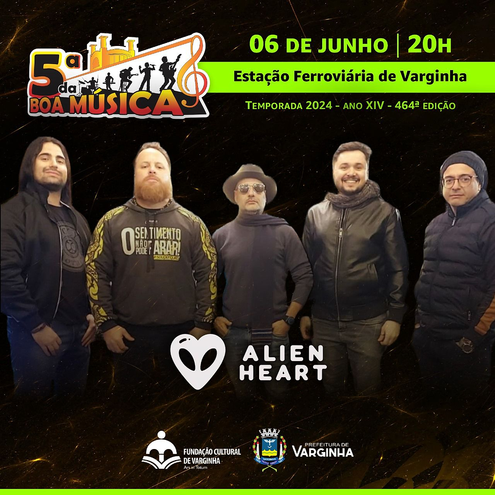 Alien Heart invade o 5ª da Boa Música