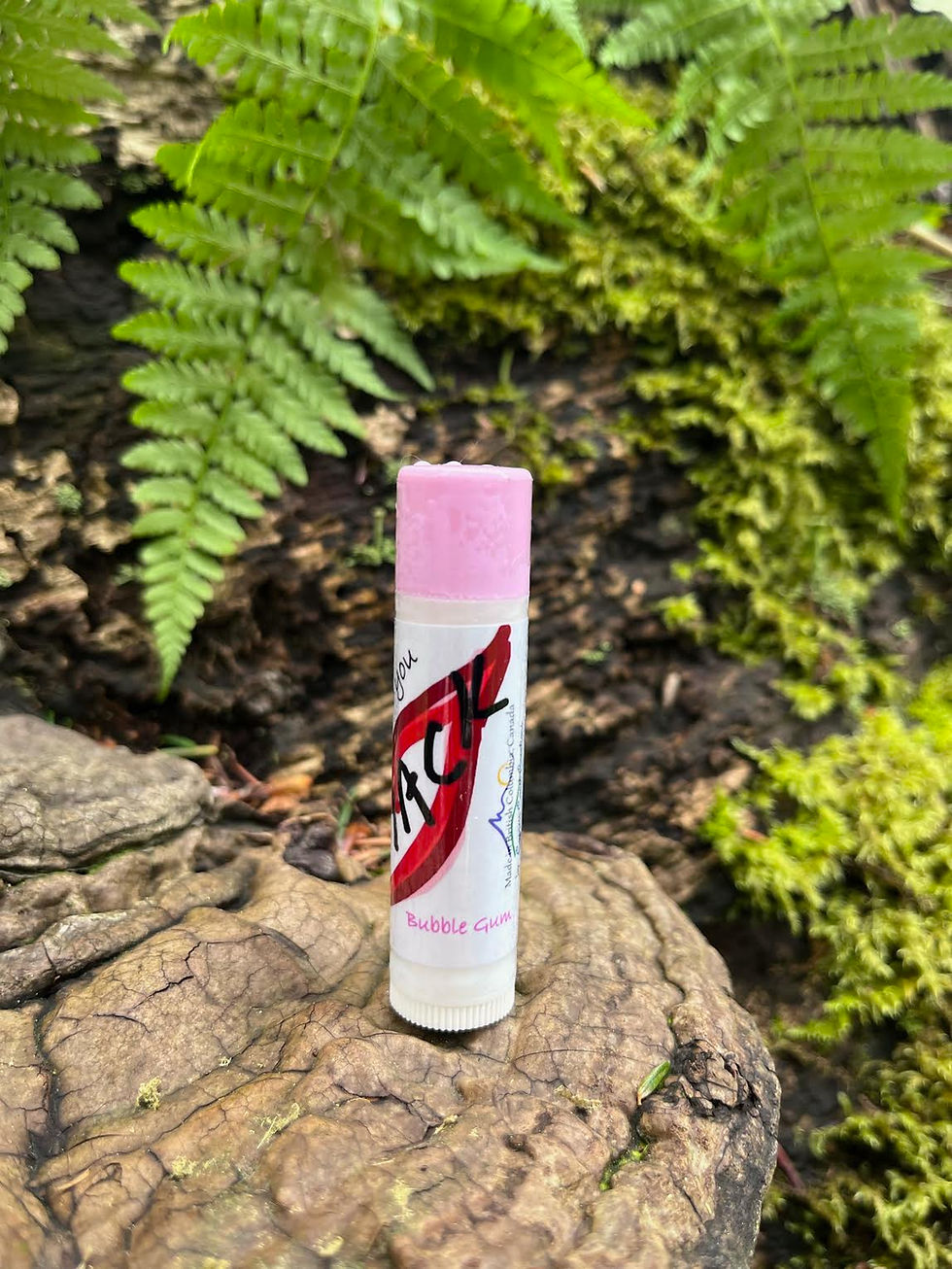 Thumbnail: lip smack, bubble gum