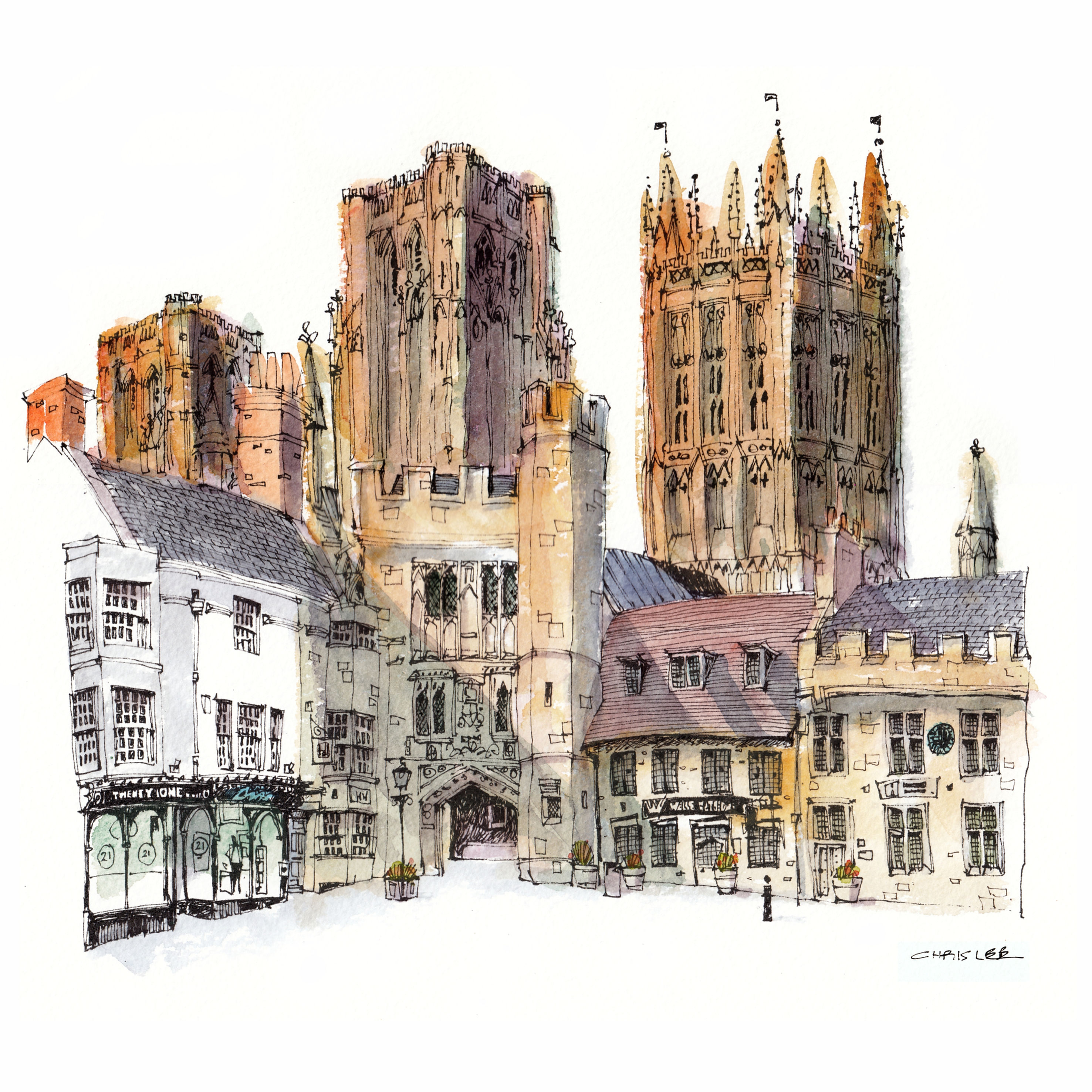 Penniless Porch, Wells