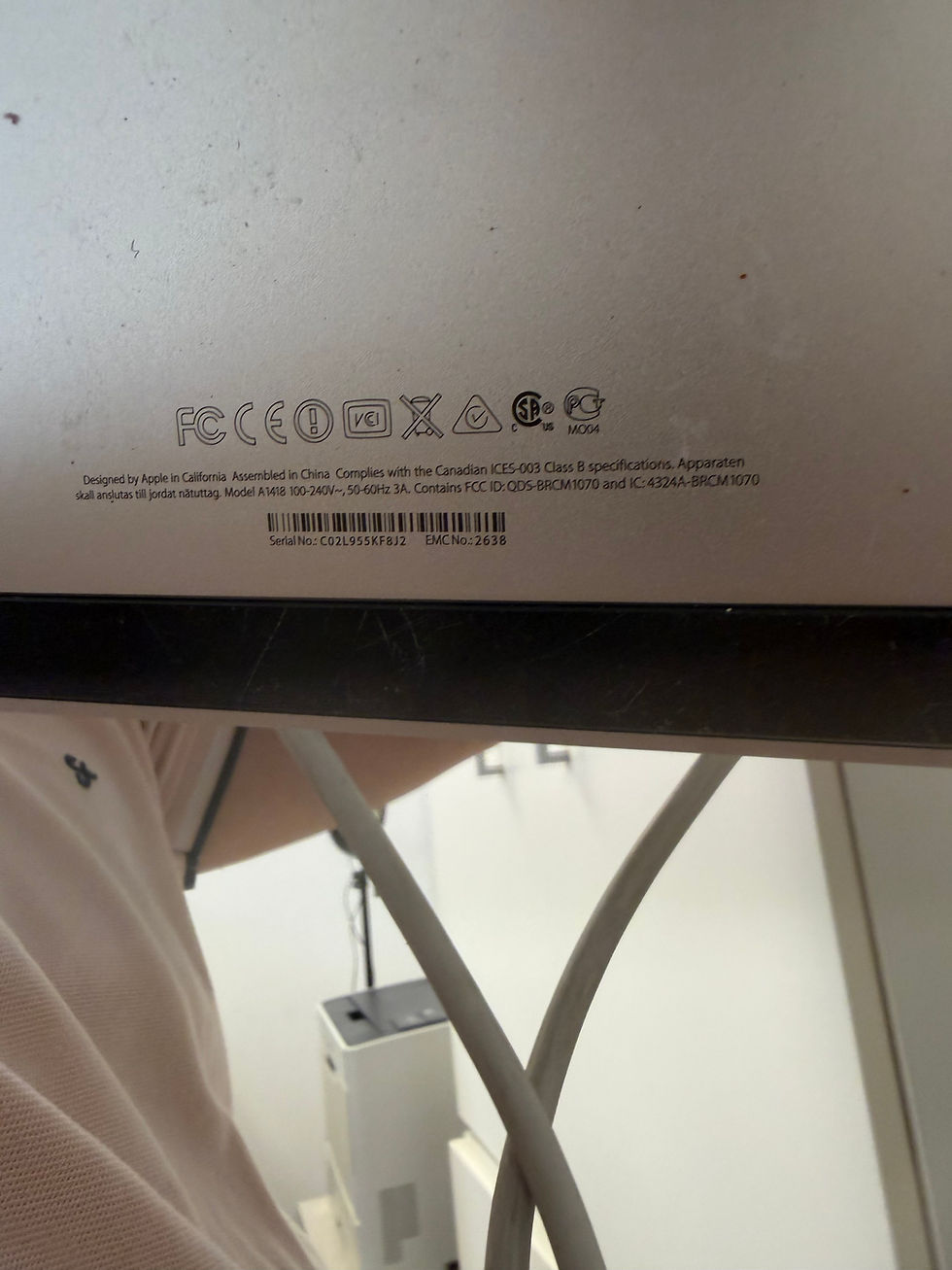 Miniature : Ordinateur IMAC 21,5 pouces avec alimentation