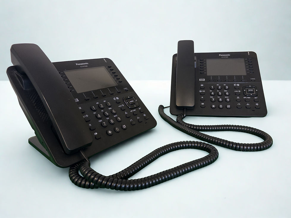Miniature : Lot de deux téléphones fixes PANASONIC