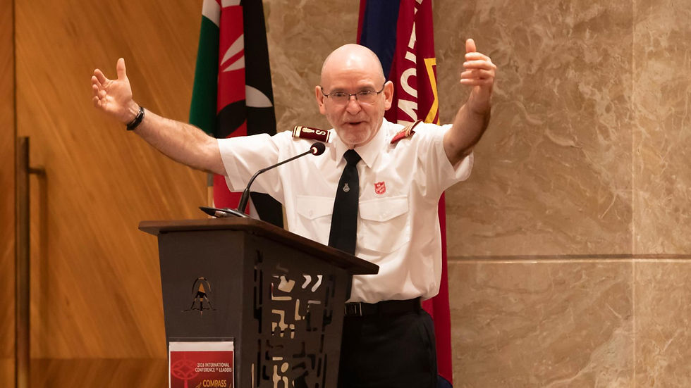 General Lyndon Buckingham launches a new Commission on Membership, Covenant and Belonging.