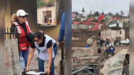 • Teams respond to Chile wildfires