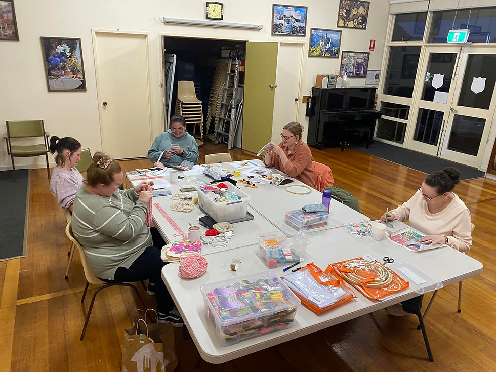 Military spouses find friendship through craft at Greensborough Salvos