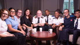 Aussie joins Salvation Army young leaders speaking into Compass