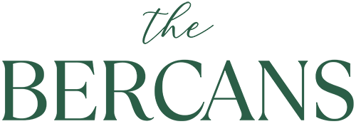 Logo of The Bercans Photography, professional wedding photographers in Bucharest.