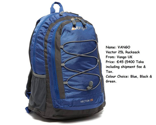 vango 25l rucksack