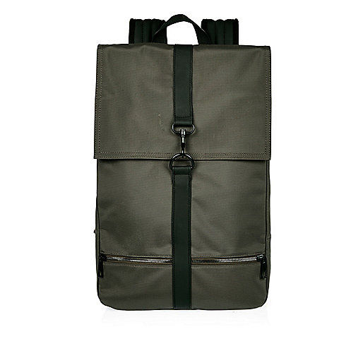 Thumbnail: Green clip front backpack