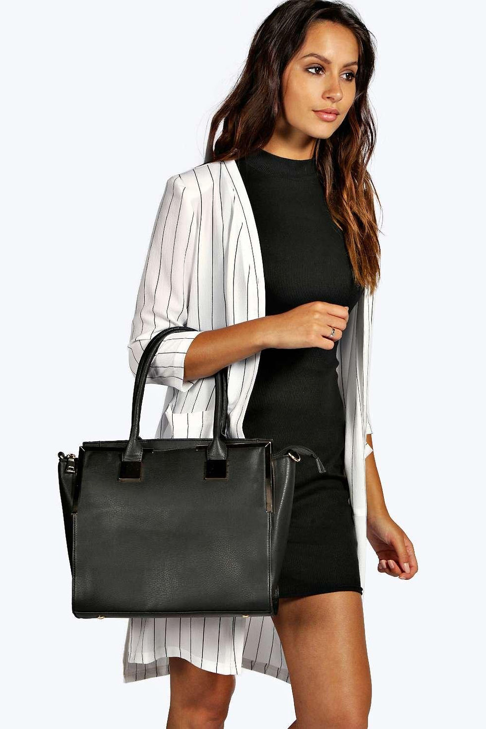 Thumbnail: ELLA GOLD TRIM DAY BAG