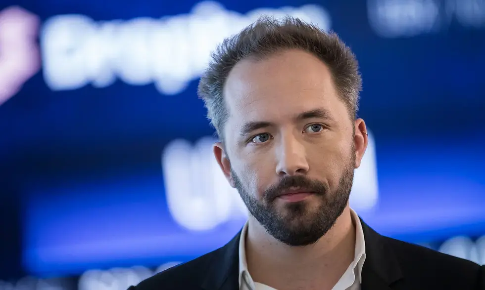 Photo of Drew Houston, co-founder and CEO of Dropbox