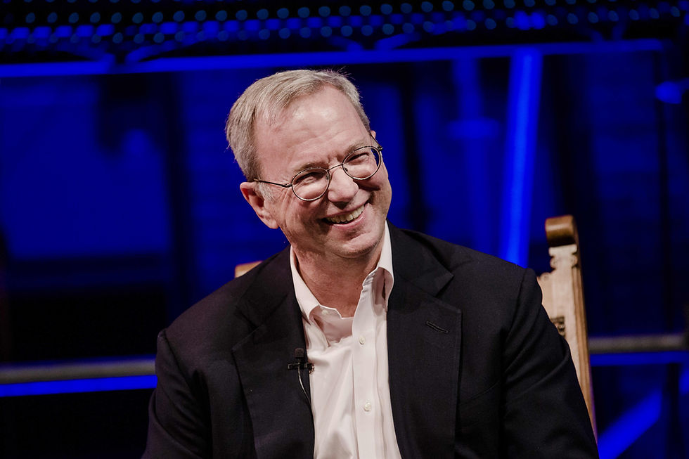 Eric Schmidt, former Google CEO