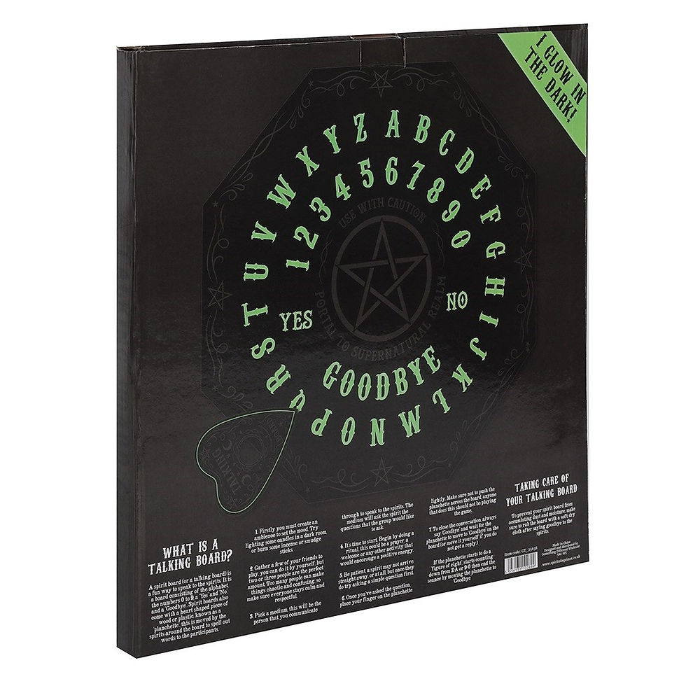 Thumbnail: Glow in the Dark Octagon Ouija Spirit Board