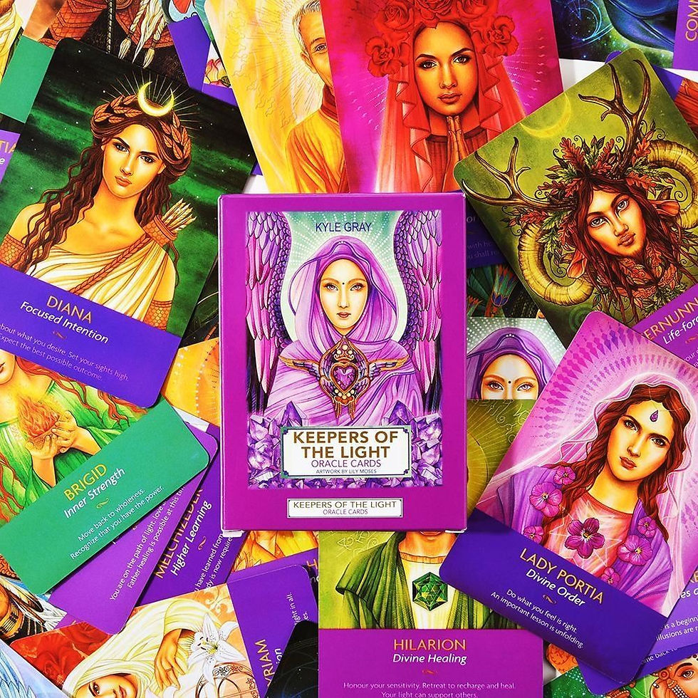Thumbnail: Keepers of the Light Oracle Cards