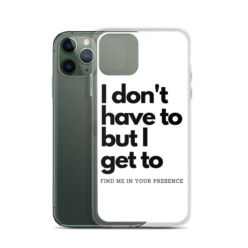 Thumbnail: Find Me In Your Presence - iPhone Case