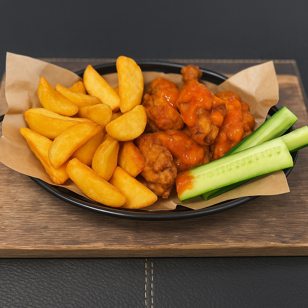 Arranged Food and Objects