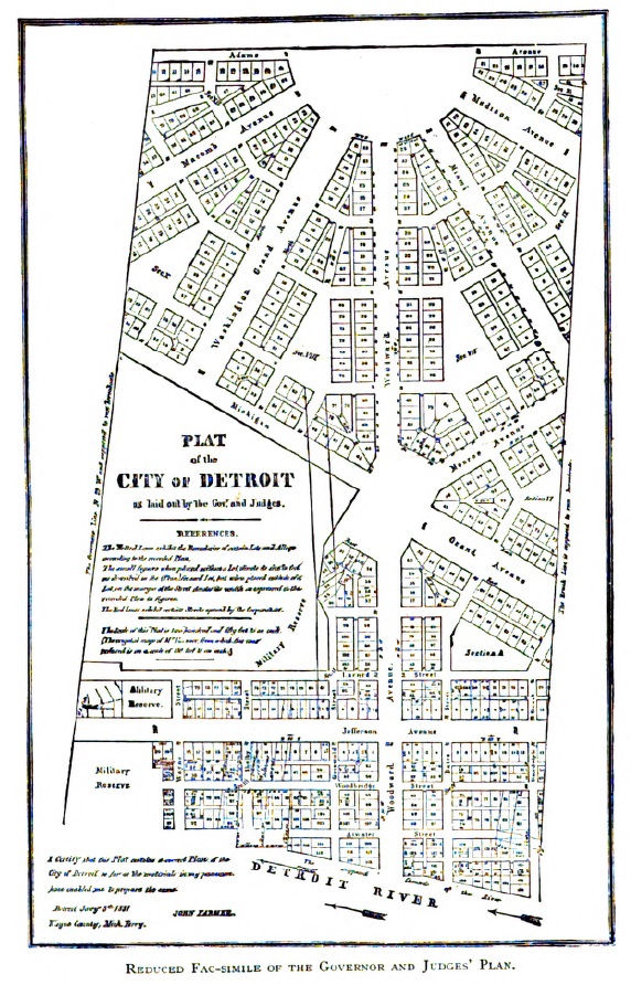 DET005 - Detroit’s Public Lands: The Governor and Judges’ Plan, the Park Lots, and the Ten-Thousand-Acre Tract