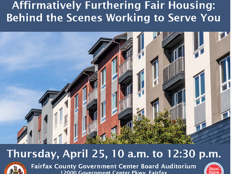 County Fair Housing Event - April 25