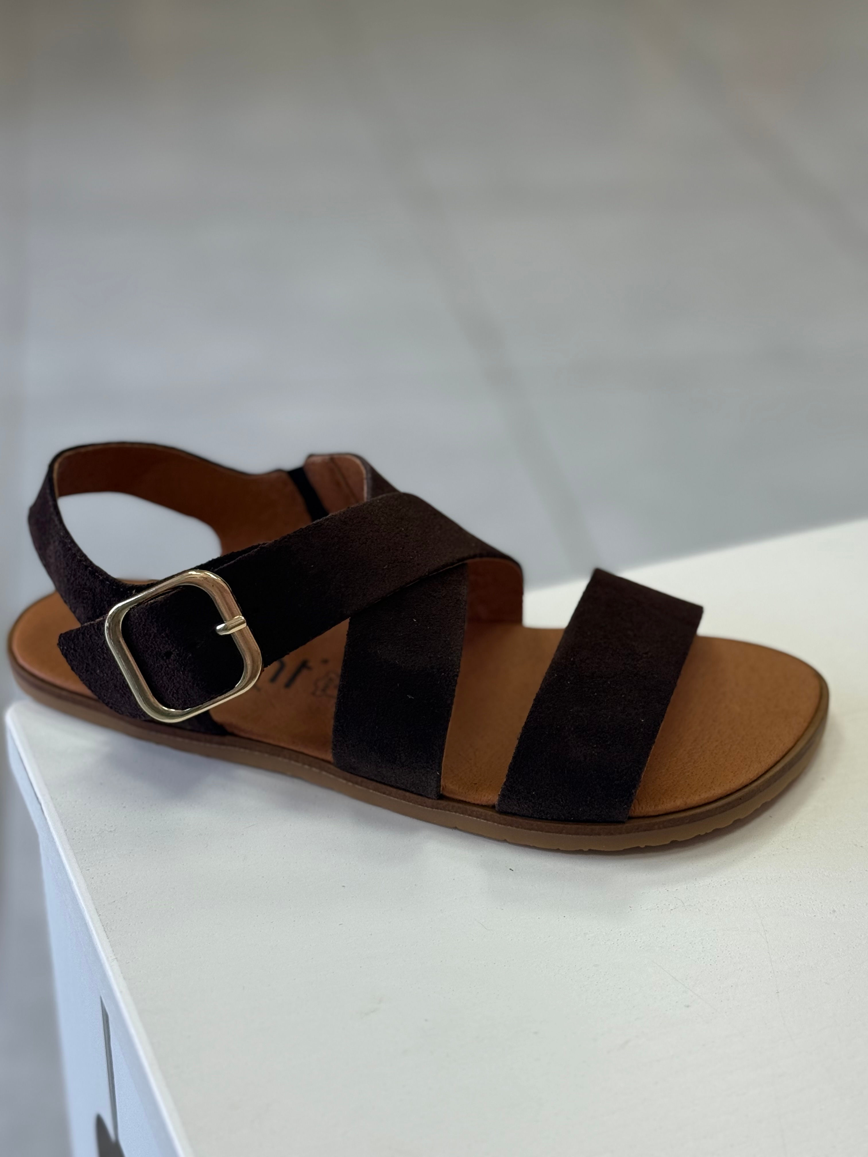 Vivant Sandalias Serraje Marron