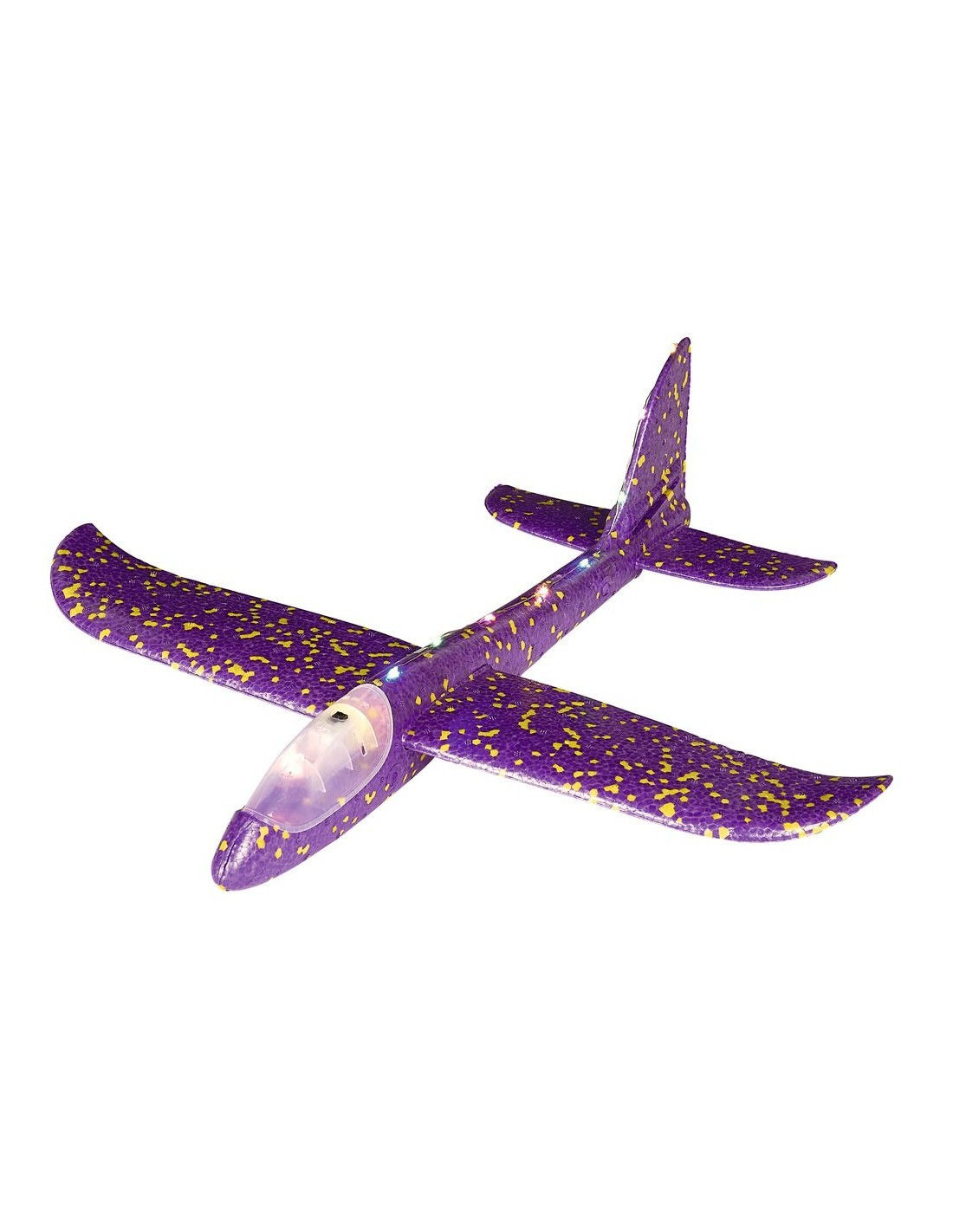 Avion Luz Led morado