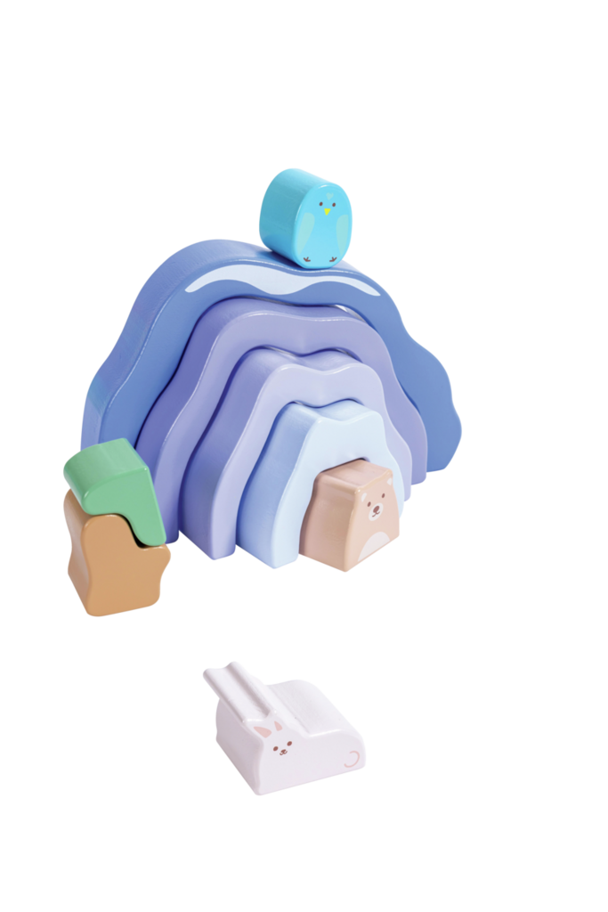 Miniatura: Bloques de madera colores Hape