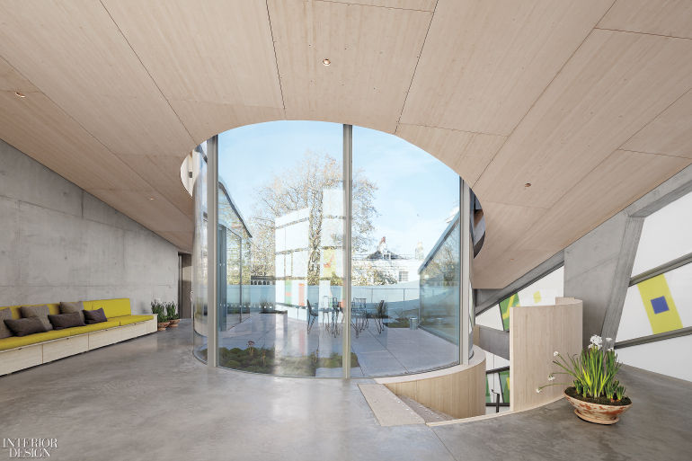 Flooring is polished concrete. Photography by NAARO.