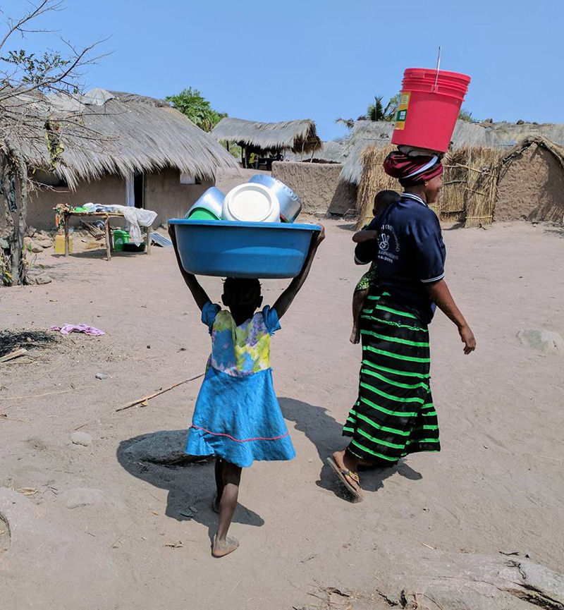 Village life on Lake Tanganyika - photo by Cathy McLain