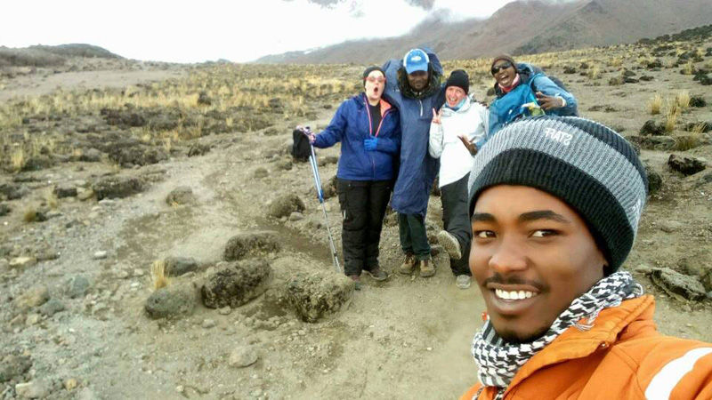 Climbing Kilimanjaro - photo by Zuri Safaris and Tours