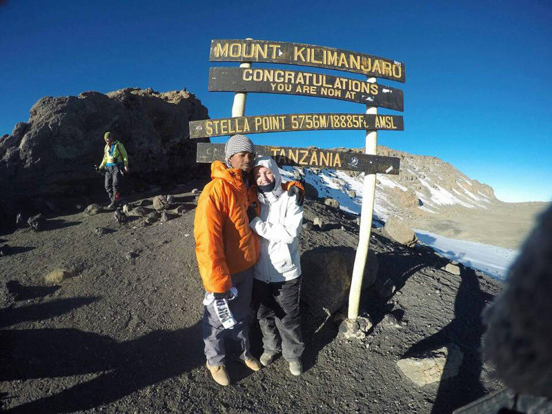 Climbing Kilimanjaro - photo by Zuri Safaris and Tours