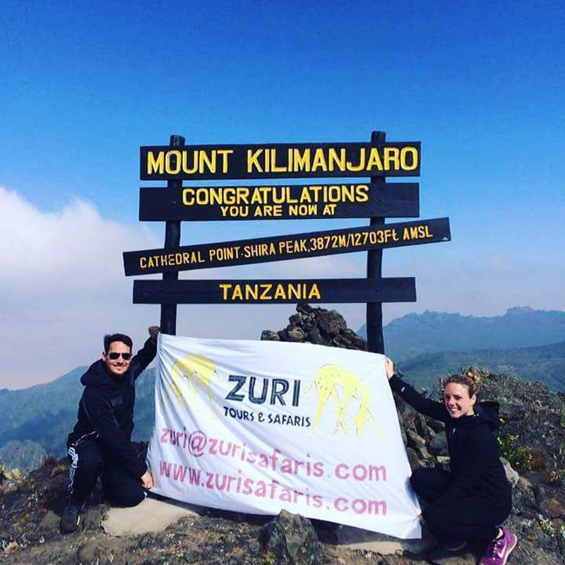 Climbing Kilimanjaro - photo by Zuri Safaris and Tours