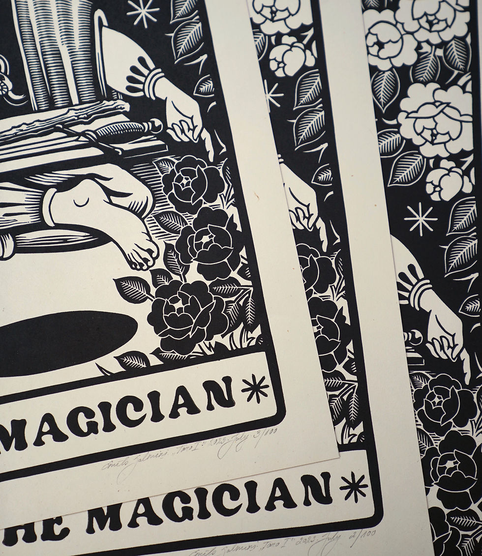 Thumbnail: The Magician - Taro - 41.5 x 25 cm