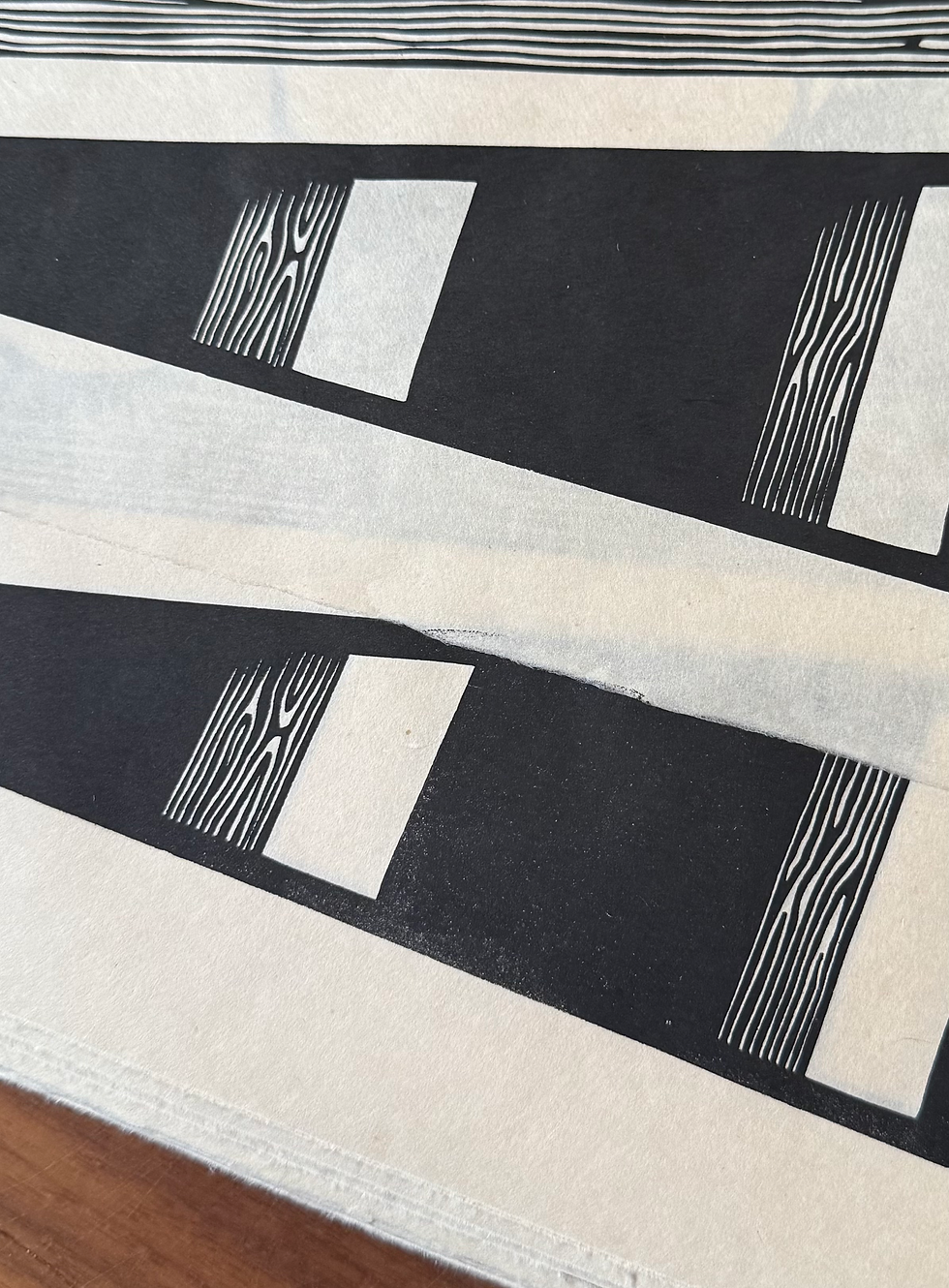 Thumbnail: MISPRINTS of Erotic dream - linocut print