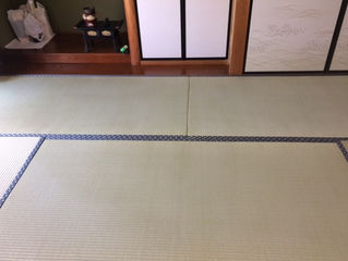 5年前に表替えのお客様 隣のお部屋を熊本男前表で施工
