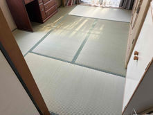 表替え / 熊本産畳表「涼風」(経糸:綿々糸)・ダイケン銀白IS