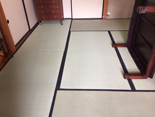 退院されるご主人のために表替え