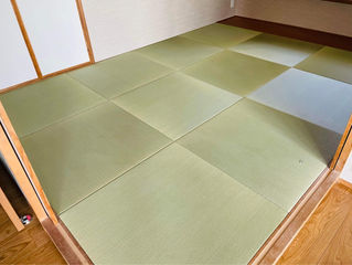 新畳 / 縁なし半畳 - 熊本産目積畳表(経糸:綿々)